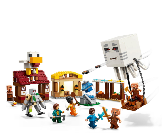 LEGO Minecraft 21273 Atak balonowego Ghasta na wioskę - 1308186 - zdjęcie 13
